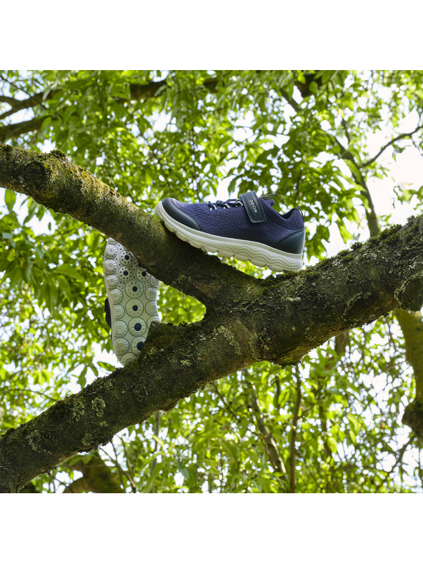 Geox Тъмносини момчешки маратонки Geox Spherica