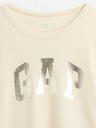 GAP Тениска с гофрирана шарка GAP