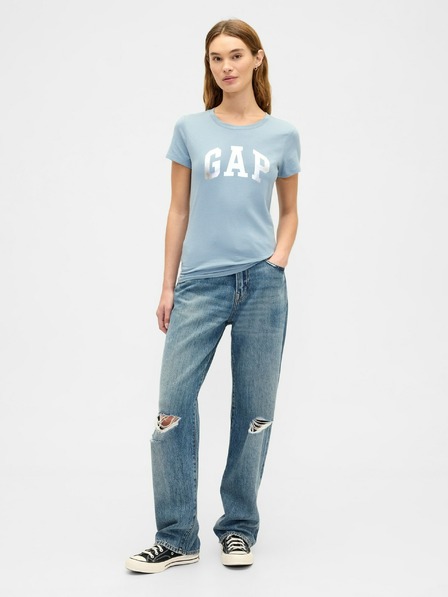 GAP Тениска с гофрирана шарка GAP