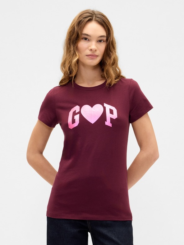 GAP Тениска с гофрирана шарка GAP