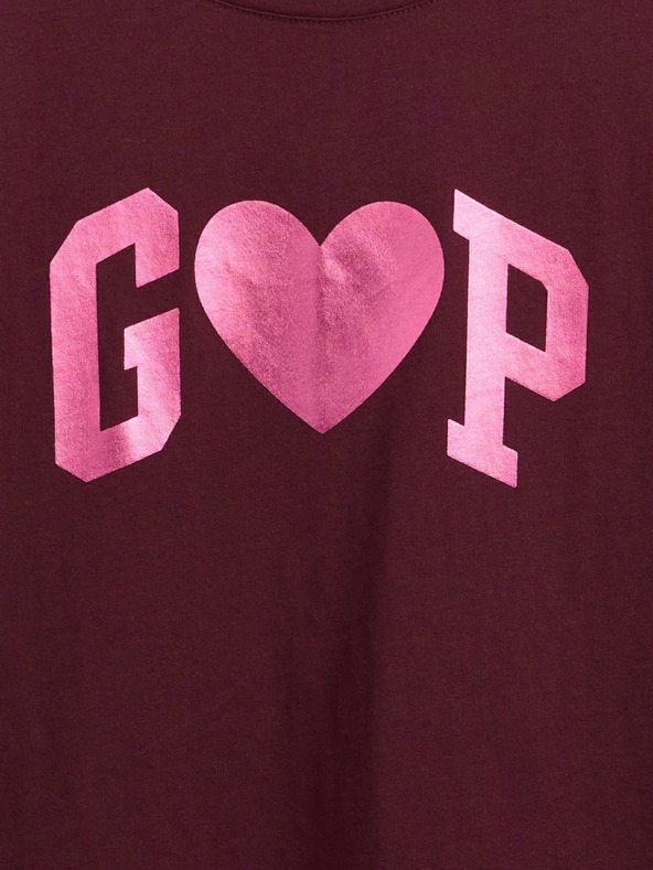 GAP Тениска с гофрирана шарка GAP