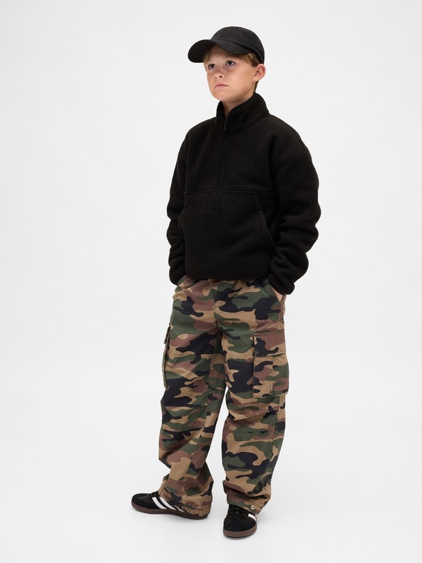 GAP Детски sherpa суитшърт Arctic Fleece GAP