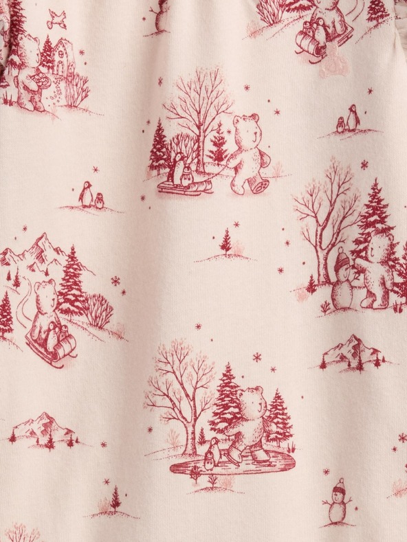 GAP Бебешко боди с принт GAP