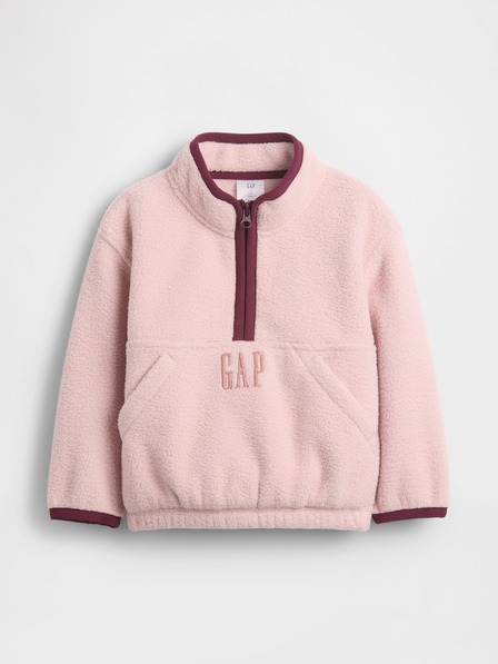 GAP Бебешки sherpa суитшърт Arctic Fleece GAP