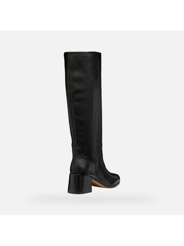 Geox Черни дамски ботуши Geox Alnoire