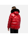 Geox Червен дамски пухен джакет Geox Backsie