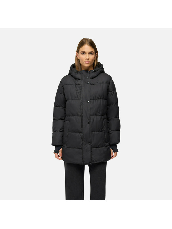 Geox Черен дамски пухен джакет Geox Spherica