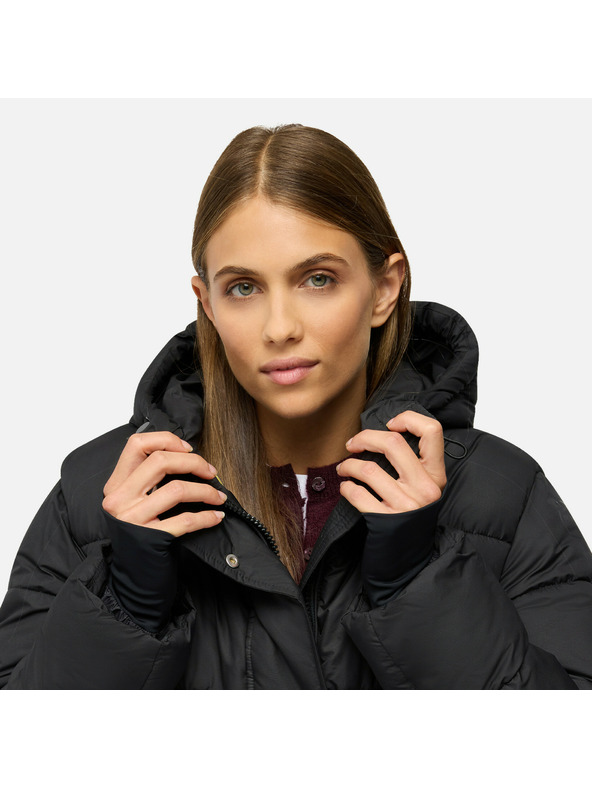 Geox Черен дамски пухен джакет Geox Spherica