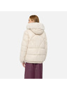 Geox Кремав дамски пухен джакет Geox Backsie