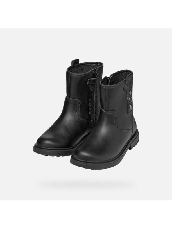 Geox Черни детски боти Geox Eclair Girl