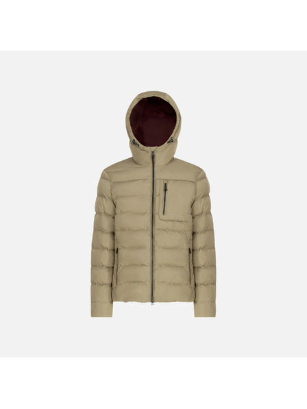 Geox Бежов мъжки пухен джакет Geox Snake