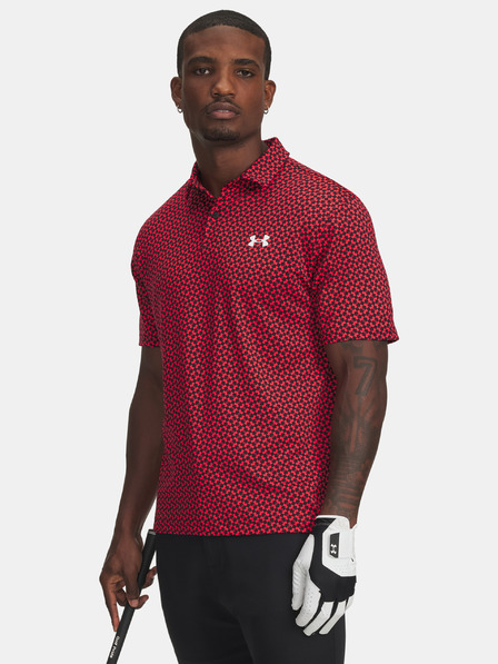 Under Armour Мъжка тениска Under Armour UA T2G Printed Polo-RED