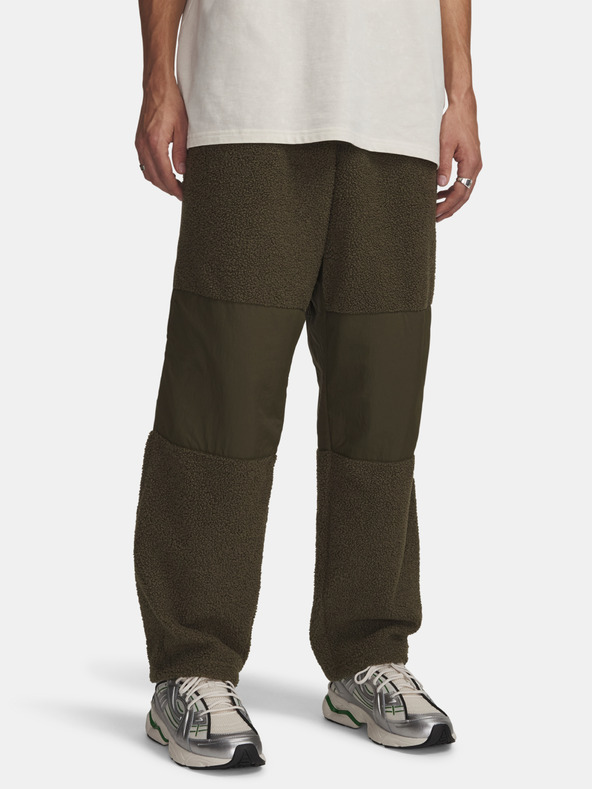 Under Armour Мъжки спортни панталони Under Armour UA High Pile Fleece Pants-GRN