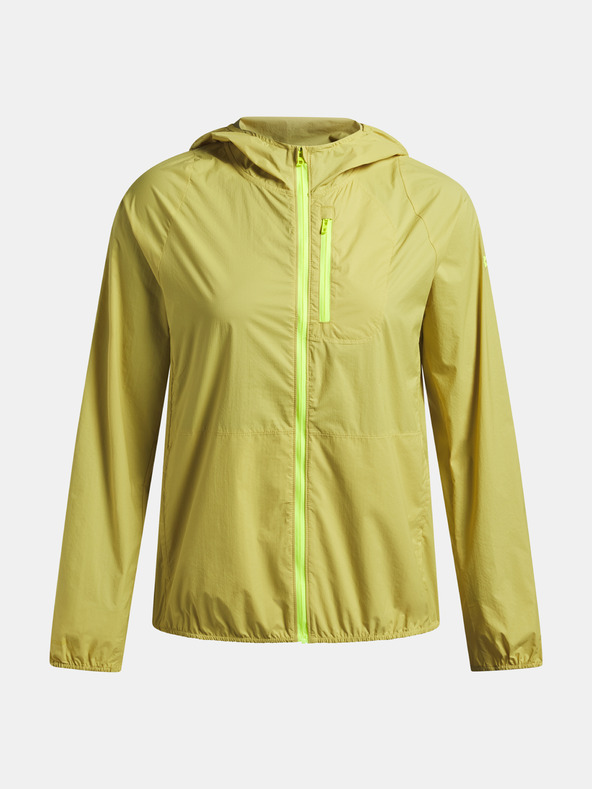 Under Armour Дамско яке Under Armour LAUNCH LIGHTWEIGHT JKT-YLW