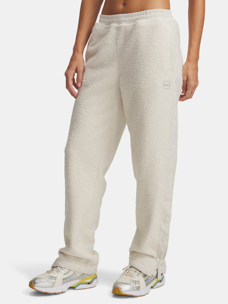 Under Armour Дамски спортен панталон Under Armour UA High Pile Fleece Pants-WHT