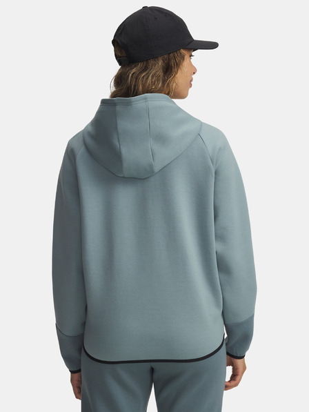 Under Armour Дамски суитшърт Under Armour Unstoppable Fleece FZ-GRN