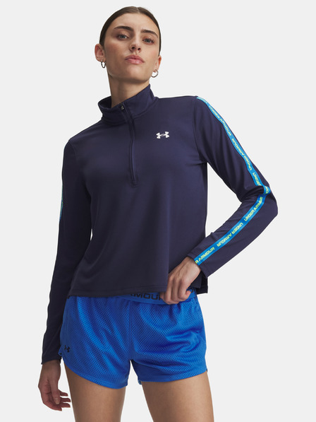 Under Armour Дамски суитшърт Under Armour UA Tech WM Tape Half Zip-BLU