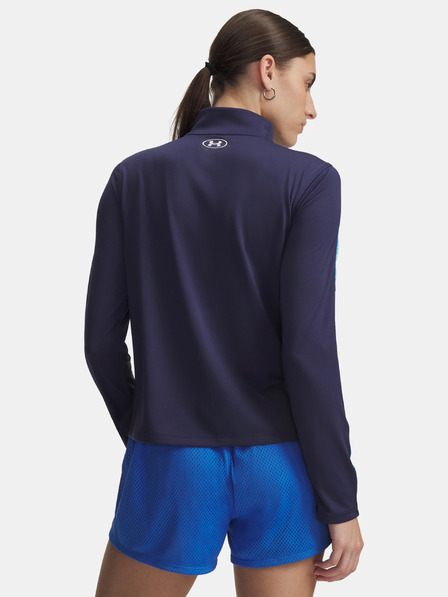 Under Armour Дамски суитшърт Under Armour UA Tech WM Tape Half Zip-BLU