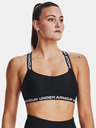 Under Armour Дамски сутиен Under Armour UA Crossback Strappy Low-BLK