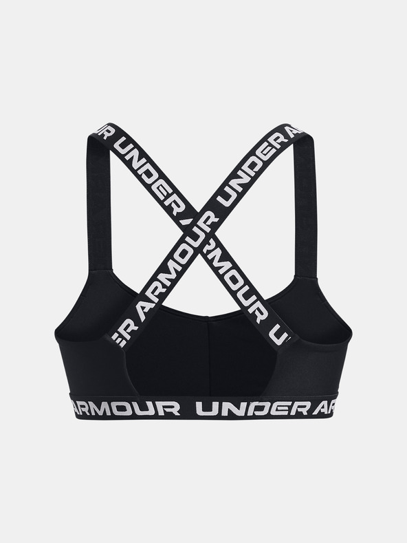 Under Armour Дамски сутиен Under Armour UA Crossback Strappy Low-BLK