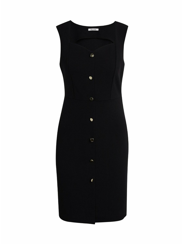 Orsay Черна дамска рокля ORSAY