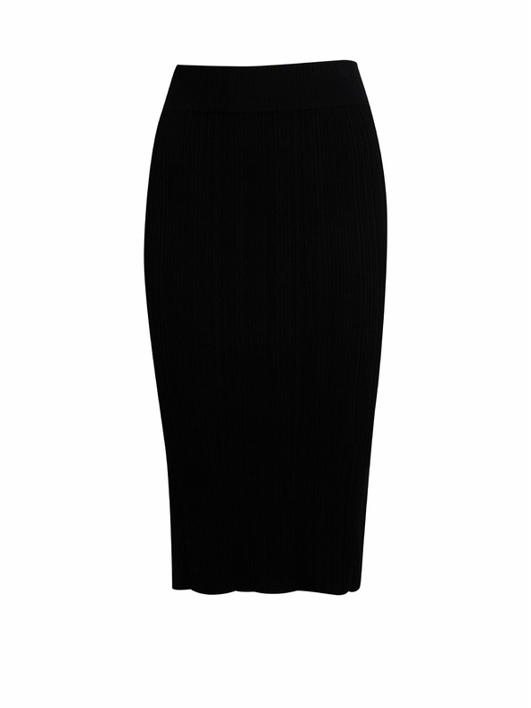 Orsay Черен дамски пуловер-пола ORSAY