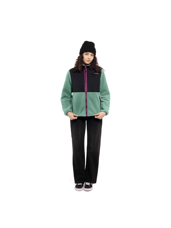 Horsefeathers Дамски флийс суитшърт Gema - iceberg green