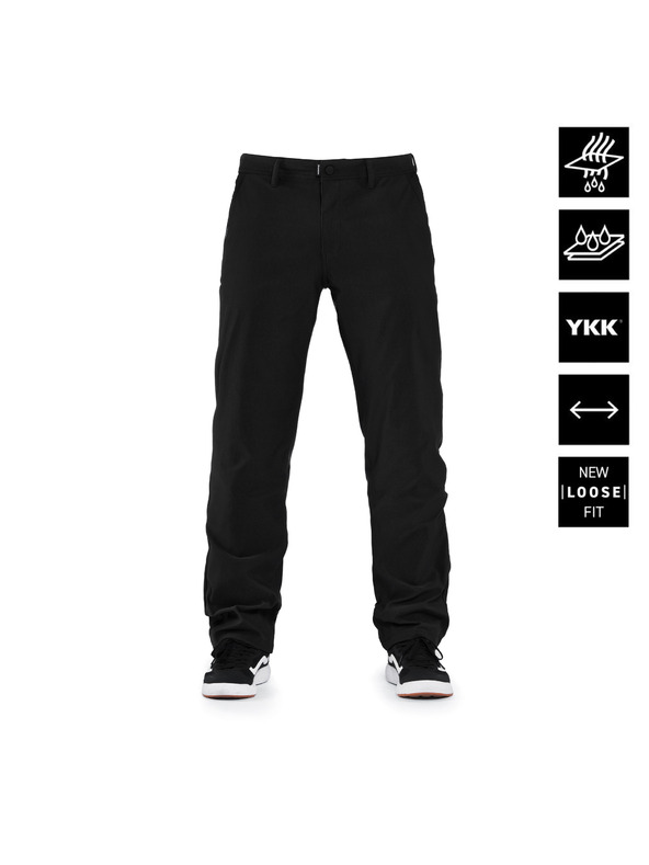 Horsefeathers Водоотблъскващи еластични панталони Reverb Loose - black
