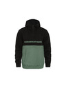 Horsefeathers Суитшърт Fulton - black/iceberg green