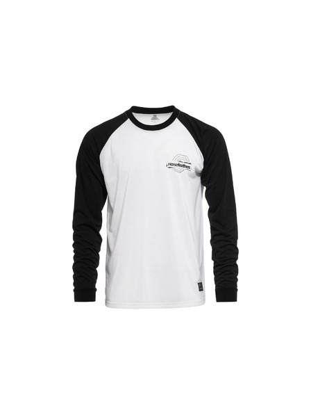 Horsefeathers Тениска Shank LS - бяла
