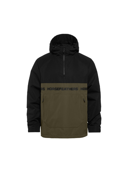 Horsefeathers Яке Gordie - черно/маслинено зелено