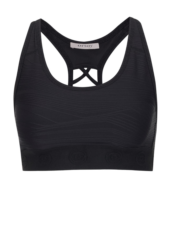 Orsay Черен дамски спортен сутиен ORSAY