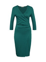 Orsay Зелена дамска рокля с дължина до коляното ORSAY