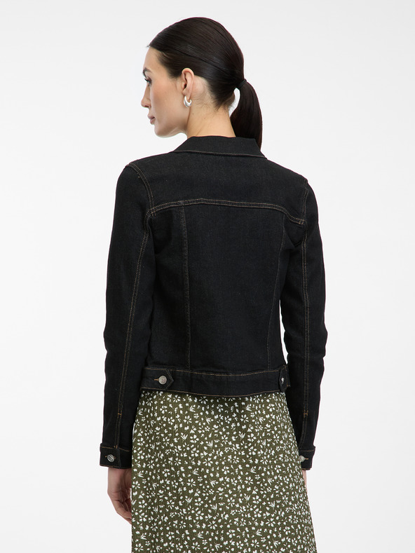 Orsay Черно дамско дънково яке ORSAY