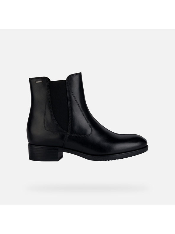 Geox Черни дамски анкл обувки Geox Felicity np abx