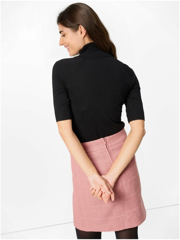 Orsay Черно поло с три четвърти ръкави ORSAY