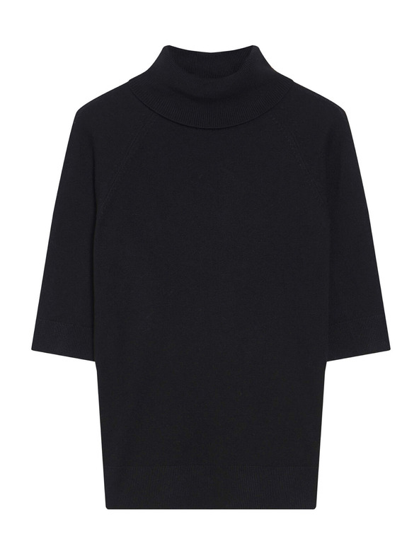 Orsay Черно поло с три четвърти ръкави ORSAY