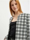 Orsay Черно-бяло дамско сако на каре ORSAY