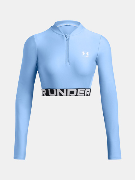 Under Armour Under Armour Women's HeatGear Rib 1/4 Zip LS тениска