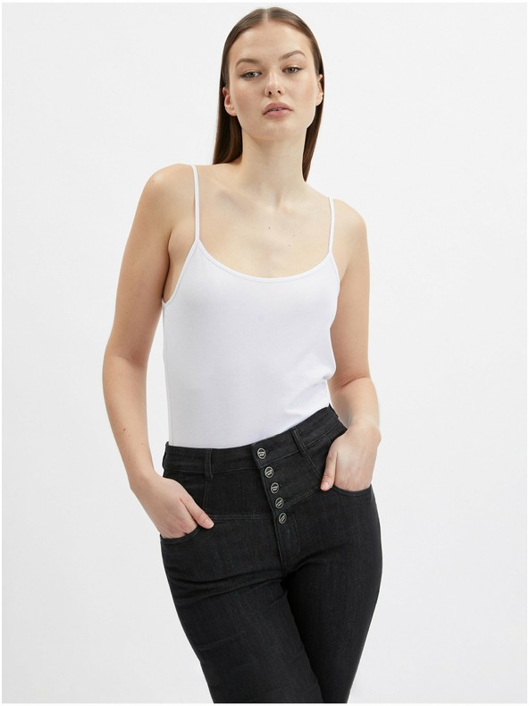 Orsay Комплект от три дамски basic потника в бял, бежов и черен цвят OR