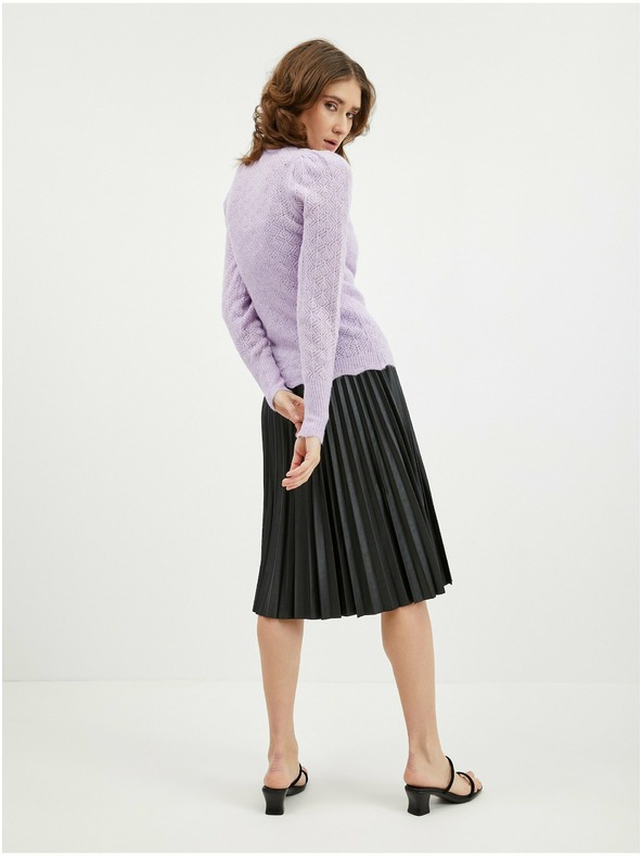 Orsay Светлолилав дамски пуловер с примес на вълна ORSAY