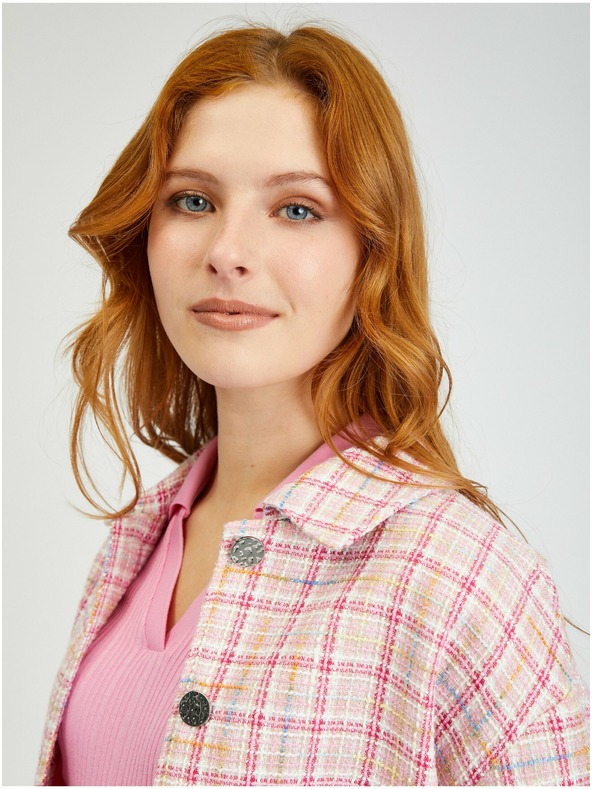 Orsay Розово дамско сако на каре ORSAY