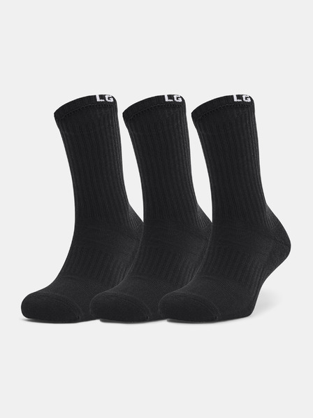 Under Armour Унисекс чорапи Under Armour Core Crew (3 чифта)