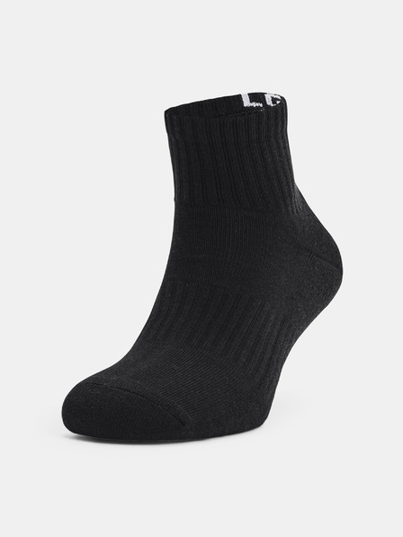 Under Armour Унисекс чорапи Under Armour Core QTR (3 чифта)