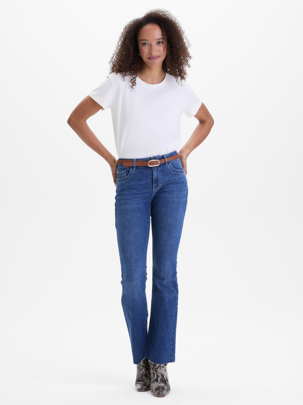 Orsay Кремава дамска тениска ORSAY