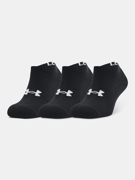 Under Armour Унисекс чорапи Under Armour Core No Show (3 чифта)