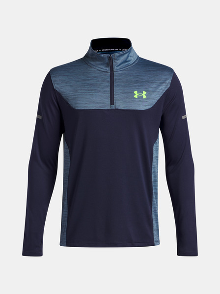Under Armour Детска тениска Under Armour UA Tech Utility 1/4 Zip-BLU