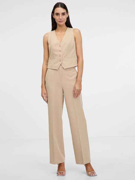 Orsay Светлокафяв дамски панталон ORSAY