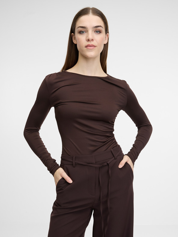 Orsay Кафяв дамски панталон ORSAY