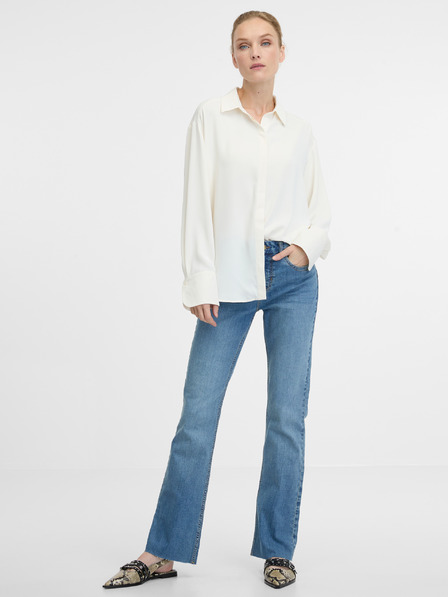 Orsay Кремава дамска блуза ORSAY